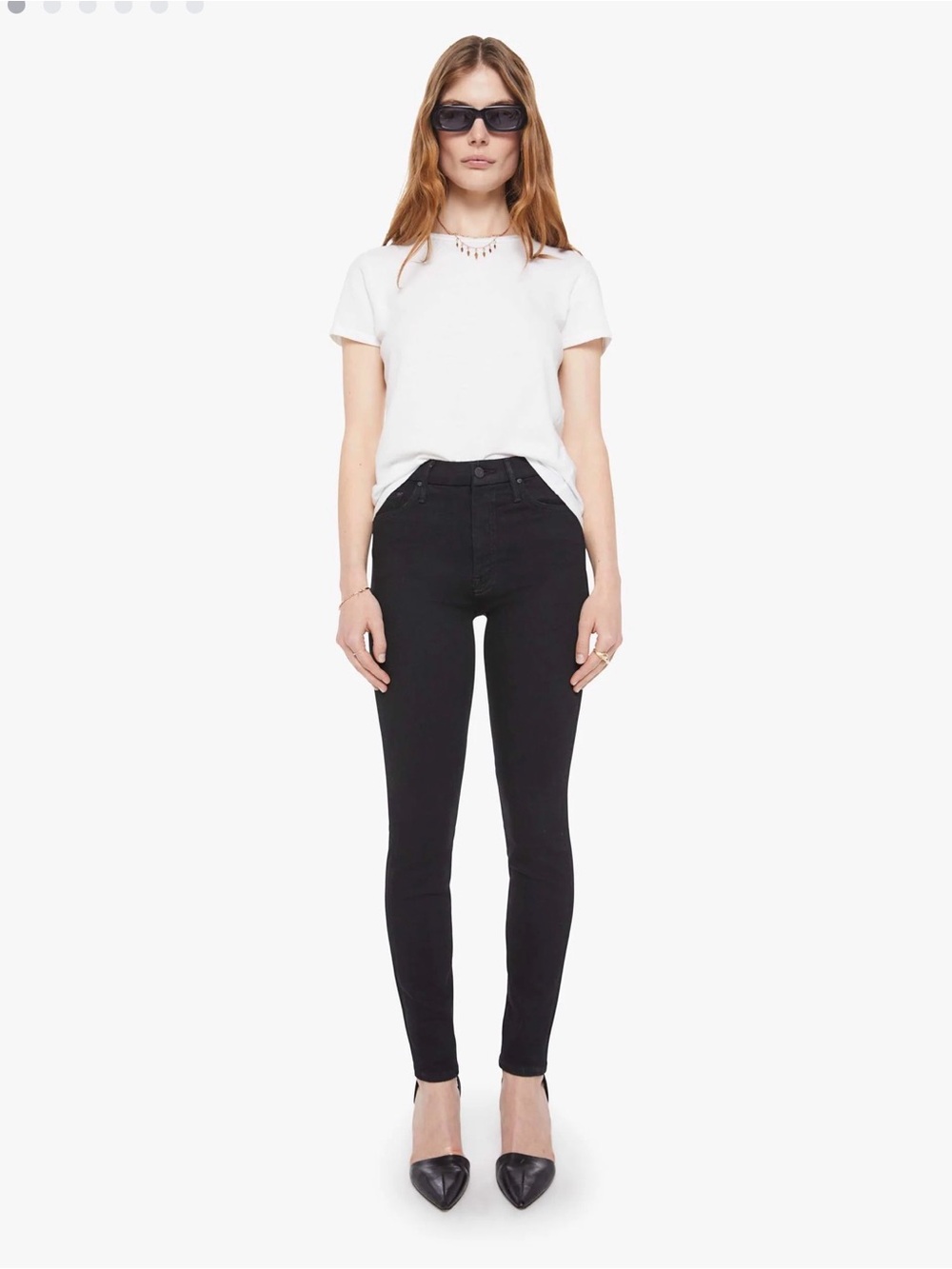 Mother The Looker Black Skinny Women’s Jeans | 26